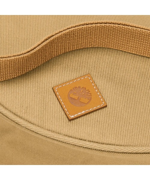 Timberland(ティンバーランド)の「レディース キャンバス&レザー クロスボディ バッグ(ショルダーバッグ・レディース・ウィート/ブラック・FREE)」の6枚目の写真
