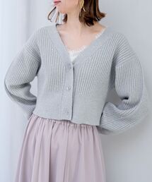 MAJESTIC LEGON（マジェスティックレゴン）の「スパンコールニットカーディガン（カーディガン/ボレロ）」