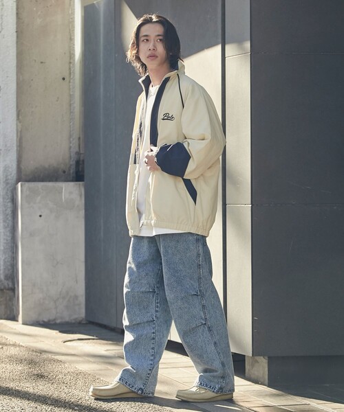 coen(コーエン)の「【WEB限定】ヴィンテージライクウォッシュデニムオーバーパンツ(デニムパンツ・メンズ・グレー/コバルトブルー・S/M/L)」の21枚目の写真