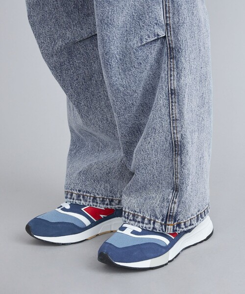 coen(コーエン)の「【WEB限定】ヴィンテージライクウォッシュデニムオーバーパンツ(デニムパンツ・メンズ・グレー/コバルトブルー・S/M/L)」の12枚目の写真