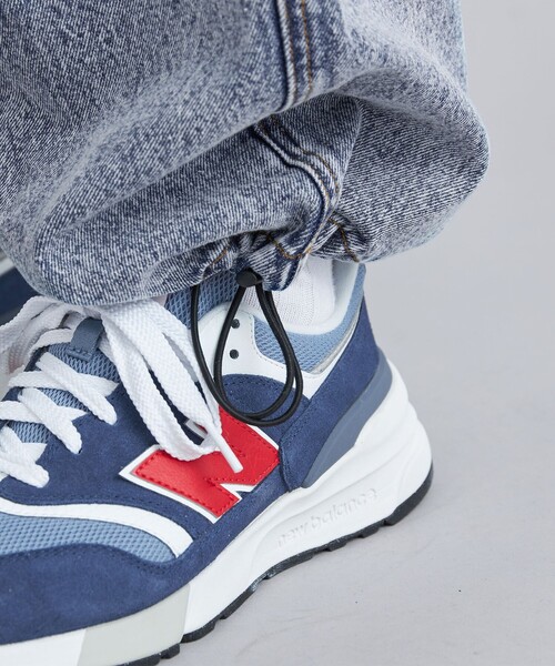 coen(コーエン)の「【WEB限定】ヴィンテージライクウォッシュデニムオーバーパンツ(デニムパンツ・メンズ・グレー/コバルトブルー・S/M/L)」の13枚目の写真