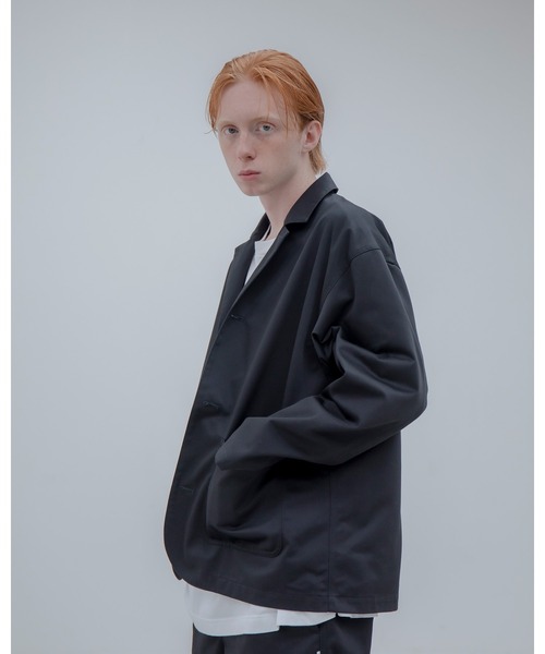 uniform experiment（ユニフォームエクスペリメント）の「WORK JACKET（ブルゾン・メンズ・グレー/ブラック/カーキ/ネイビー・1/2/3/4）」の7枚目の写真