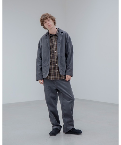 uniform experiment（ユニフォームエクスペリメント）の「WORK JACKET（ブルゾン・メンズ・グレー/ブラック/カーキ/ネイビー・1/2/3/4）」の10枚目の写真