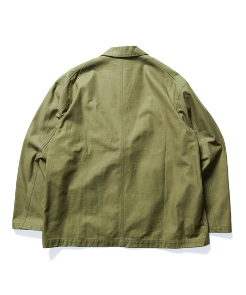 uniform experiment（ユニフォームエクスペリメント）の「WORK JACKET（ブルゾン・メンズ・グレー/ブラック/カーキ/ネイビー・1/2/3/4）」の11枚目の写真