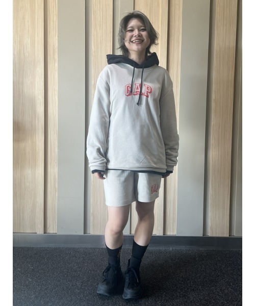 GAP(ギャップ)の「GAPロゴ ショートパンツ(ユニセックス)(その他パンツ・メンズ・ベージュ/グリーン/ブルー・S/M/XS/L/XL)」の18枚目の写真
