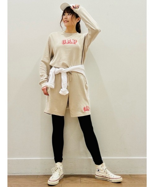 GAP(ギャップ)の「GAPロゴ ショートパンツ(ユニセックス)(その他パンツ・メンズ・ベージュ/グリーン/ブルー・S/M/XS/L/XL)」の19枚目の写真