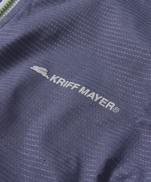 KRIFF MAYER Lady's Collection（クリフメイヤーレディースコレクション）の「さらさらエアーフードJK（ナイロンジャケット・レディース・チャコール/イエロー/ネイビー/その他5/カラフル/カーキ/グレー・MEDIUM/LARGE）」の17枚目の写真