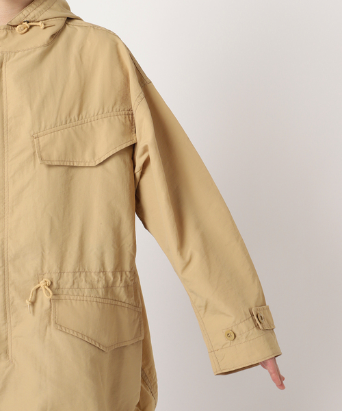 ARMY TWILL（アーミーツイル）の「別注【ARMY TWILL/アーミーツイル】Nylon ox Hooded Coat：コート（その他アウター・レディース・ベージュ/ホワイト/カーキ・FREE）」の21枚目の写真