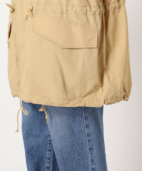 ARMY TWILL（アーミーツイル）の「別注【ARMY TWILL/アーミーツイル】Nylon ox Hooded Coat：コート（その他アウター・レディース・ベージュ/ホワイト/カーキ・FREE）」の19枚目の写真