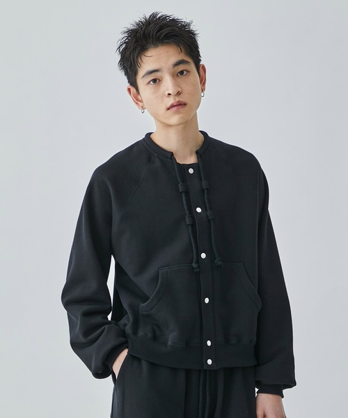 MATSUFUJI/マツフジ】Sweat Cord Cardigan（スウェット