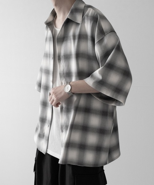 RUUBON(ルーボン)の「【RUUBON】TR regular color shirt / TR レギュラーカラーシャツ(シャツ/ブラウス・メンズ・ホワイト系/ホワイト・L/M/S)」の1枚目の写真