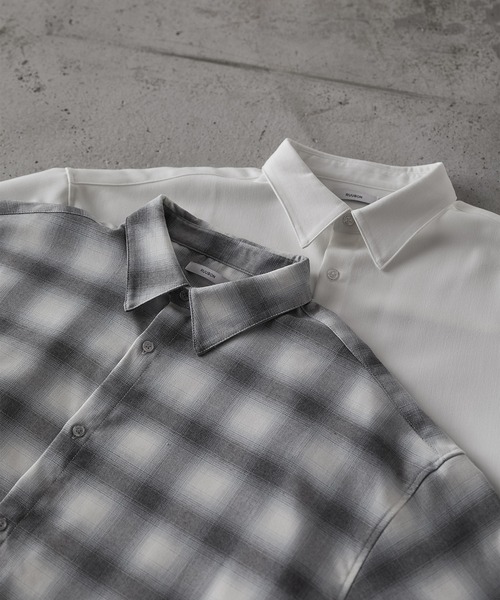 RUUBON(ルーボン)の「【RUUBON】TR regular color shirt / TR レギュラーカラーシャツ(シャツ/ブラウス・メンズ・ホワイト系/ホワイト・L/M/S)」の7枚目の写真