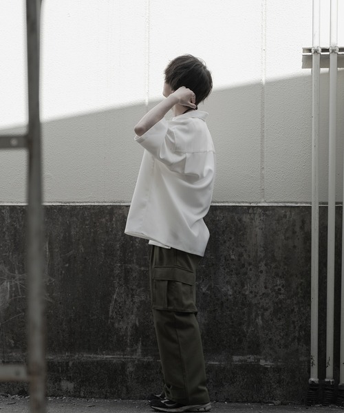 RUUBON(ルーボン)の「【RUUBON】TR regular color shirt / TR レギュラーカラーシャツ(シャツ/ブラウス・メンズ・ホワイト系/ホワイト・L/M/S)」の14枚目の写真