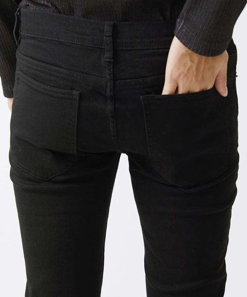 MK MICHEL KLEIN HOMME (エムケーミッシェルクランオム)の「【WEB先行限定】パッチワークダメージデニム(デニムパンツ・メンズ・ネイビー/ブラック・48/50/46)」の20枚目の写真