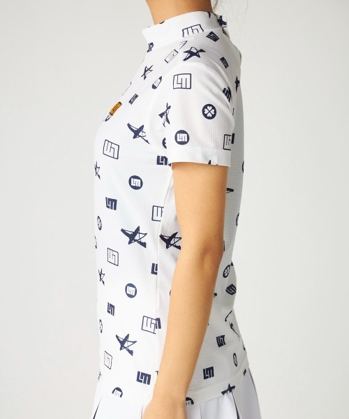 Loudmouth - ラウド　マウス　M 新品　柄ワンピース/ウエストリボン付き キッスホワイト ラウドマウス（LOUDMOUTH）公式通販｜ゴルフウェア・メンズ