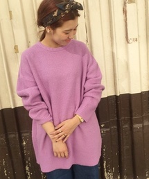 Kastane | 【Kastane】もちもち畦チュニック(ニット/セーター)