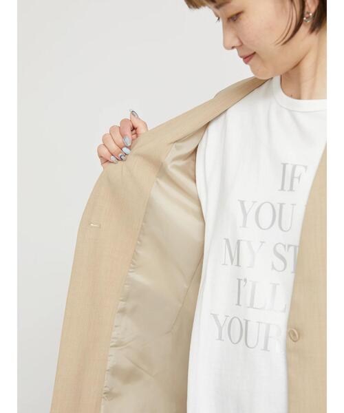 sm2rhythm(サマンサモスモスリズム)の「【撥水加工・イージーケア】カラーレスVネックジレ(ベスト・レディース・ブラック/ベージュ・F)」の9枚目の写真