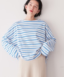 AMERICAN HOLIC（アメリカンホリック）の「ボートネックボーダープルオーバー（Tシャツ/カットソー）」