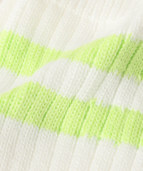 JOURNAL STANDARD relume(ジャーナルスタンダード レリューム)の「【ROSTER SOX /ロスターソックス】ラインソックス(ソックス/靴下・レディース・ブラック/モスグリーン/オレンジ・FREE)」の9枚目の写真