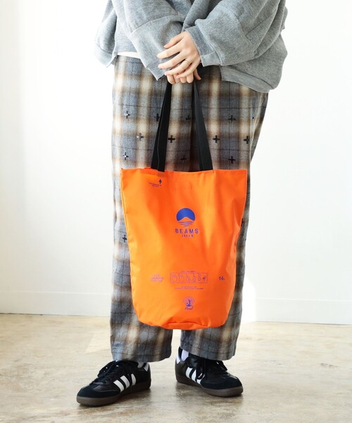 Penco(ペンコ)の「【Back to Skool】penco / 別注 バケット トートバッグ(トートバッグ・メンズ・ネイビー/オレンジ/グレー・ONE SIZE)」の21枚目の写真