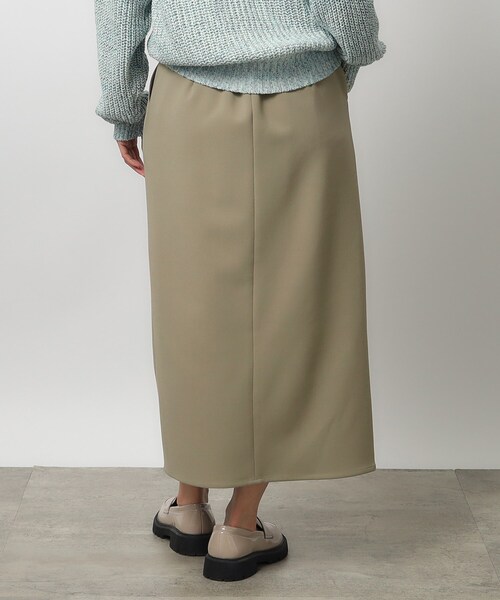 OPAQUE.CLIP（オペークドットクリップ）の「◆≪再入荷≫ ストレッチタイトスカート【洗濯機洗い可】（スカート・レディース・ライトベージュ/オリーブ/ブラック・42/40/38/36）」の19枚目の写真