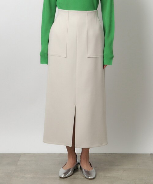 OPAQUE.CLIP（オペークドットクリップ）の「◆≪再入荷≫ ストレッチタイトスカート【洗濯機洗い可】（スカート・レディース・ライトベージュ/オリーブ/ブラック・42/40/38/36）」の15枚目の写真