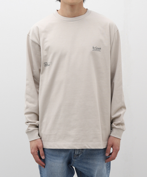 B.C STOCK（ベーセーストック）の「OLIVEDRAB PHOTO ロンT（Tシャツ/カットソー・メンズ・ホワイト/アイボリー/ブラック系その他・MEDIUM/LARGE）」の5枚目の写真