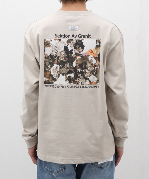 B.C STOCK（ベーセーストック）の「OLIVEDRAB PHOTO ロンT（Tシャツ/カットソー・メンズ・ホワイト/アイボリー/ブラック系その他・MEDIUM/LARGE）」の7枚目の写真