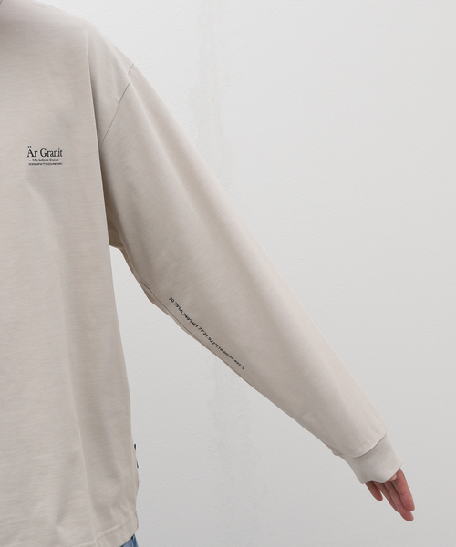 B.C STOCK（ベーセーストック）の「OLIVEDRAB PHOTO ロンT（Tシャツ/カットソー・メンズ・ホワイト/アイボリー/ブラック系その他・MEDIUM/LARGE）」の10枚目の写真