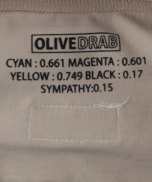 B.C STOCK（ベーセーストック）の「OLIVEDRAB PHOTO ロンT（Tシャツ/カットソー・メンズ・ホワイト/アイボリー/ブラック系その他・MEDIUM/LARGE）」の22枚目の写真