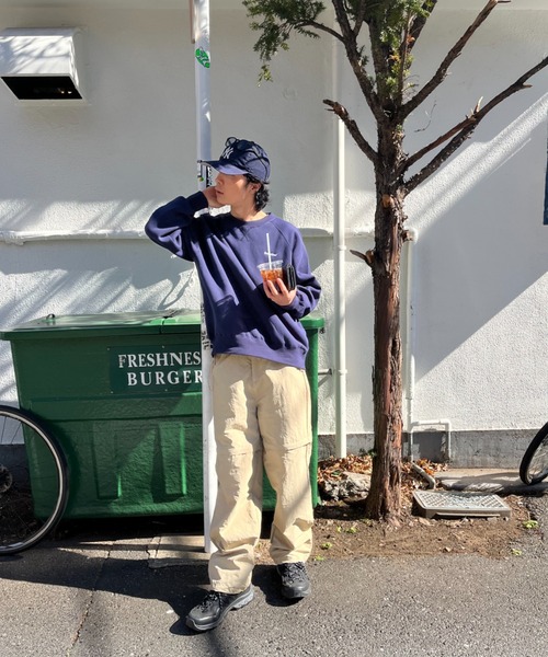 BROKEN BASE(ブロークンベース)の「コンバーチブルパンツ(その他パンツ・メンズ・ネイビー/ベージュ・LARGE/MEDIUM)」の8枚目の写真