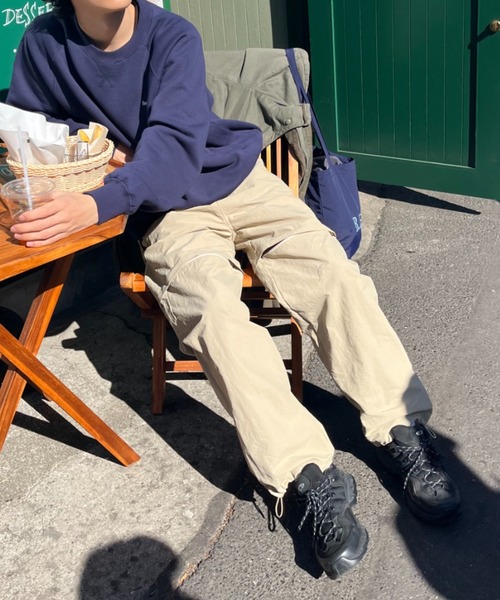 BROKEN BASE(ブロークンベース)の「コンバーチブルパンツ(その他パンツ・メンズ・ネイビー/ベージュ・LARGE/MEDIUM)」の11枚目の写真
