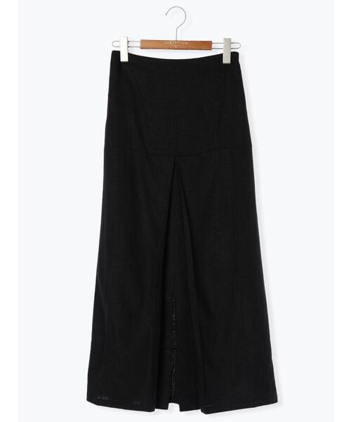 Lugnoncure（ルノンキュール）の「チンツ加工リネン混スカート（スカート・レディース・ベージュ/オフホワイト/ブラック・F）」の19枚目の写真