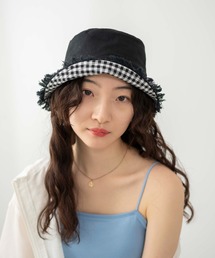 ギンガムチェック」に該当するレディースのハットファッション通販