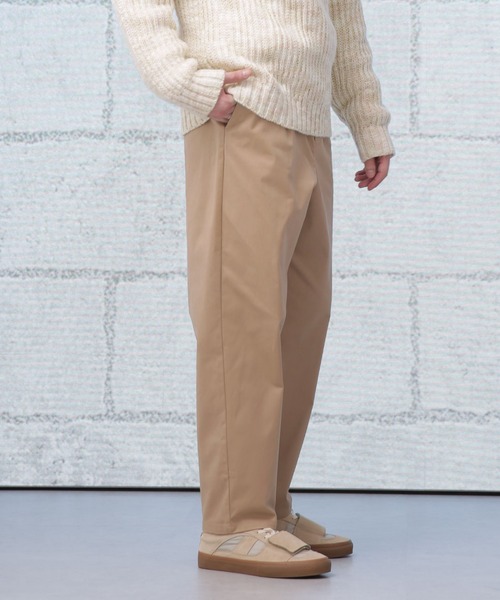 Apo(s)ture(アポスチャー)の「JOHAN-001/サテンストレッチテーパードパンツ(その他パンツ・メンズ・ブラック/モカ/ネイビー/ベージュ・XL/L/M/S/XS)」の3枚目の写真