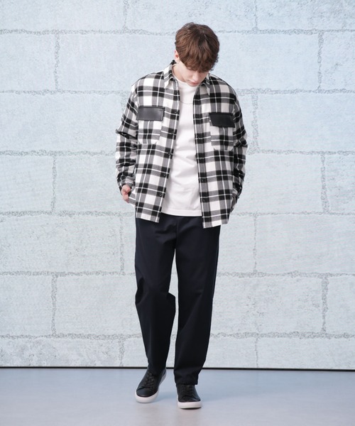 Apo(s)ture(アポスチャー)の「JOHAN-001/サテンストレッチテーパードパンツ(その他パンツ・メンズ・ブラック/モカ/ネイビー/ベージュ・XL/L/M/S/XS)」の18枚目の写真