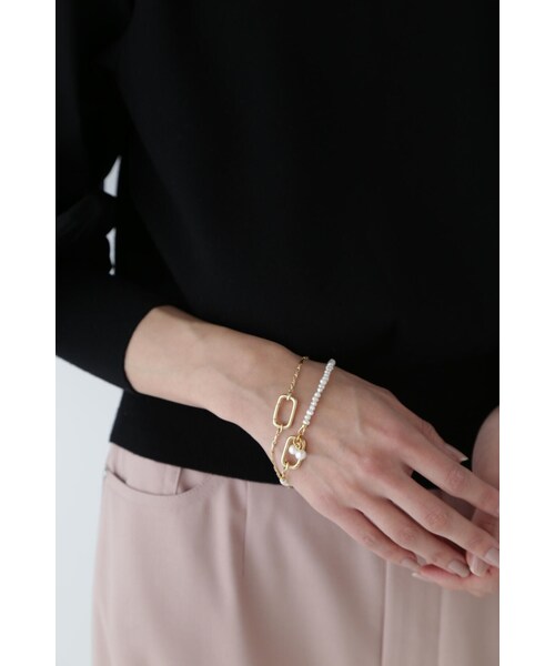 ucalypt(ユーカリプト)の「【ucalypt】パールチェーンネックレス(ネックレス・レディース・ゴールド・フリ-)」の12枚目の写真