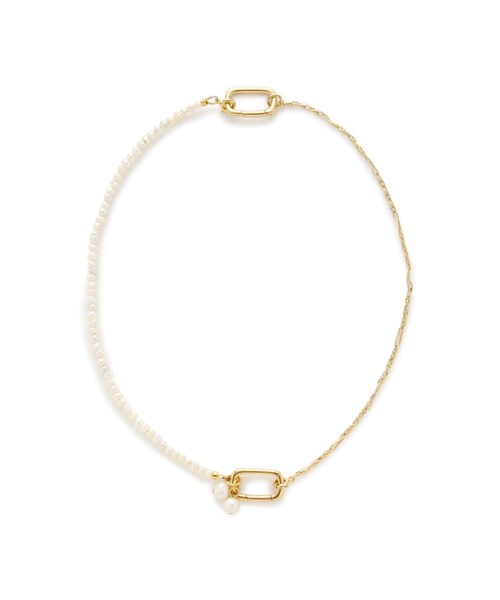 ucalypt(ユーカリプト)の「【ucalypt】パールチェーンネックレス(ネックレス・レディース・ゴールド・フリ-)」の16枚目の写真
