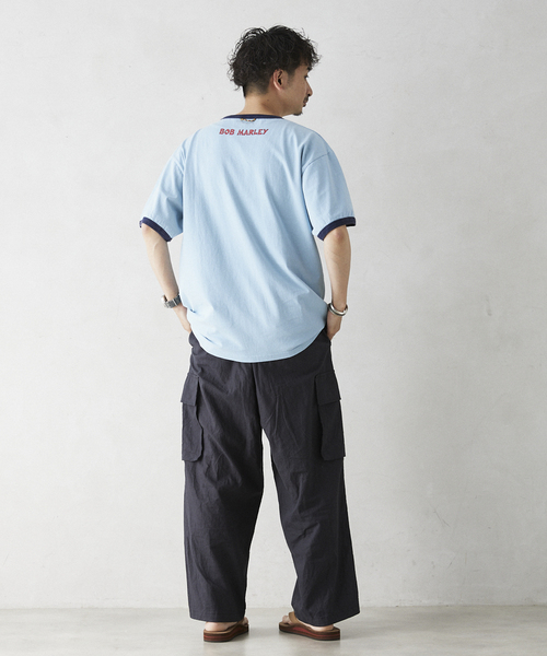 ARMY TWILL（アーミーツイル）の「ARMY TWILL / アーミーツイル 別注 綿/麻 スラブカーゴパンツ（カーゴパンツ・メンズ・ブラック/ホワイト/グリーン・MEDIUM/LARGE）」の20枚目の写真