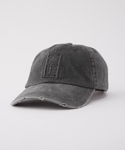 CLEL（クレイル）の「【CLEL】Vintage Design Logo Damage Cap