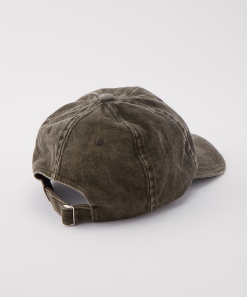 CLEL（クレイル）の「【CLEL】Vintage Design Logo Damage Cap/ヴィンテージデザイン ロゴダメージキャップ（キャップ・メンズ・ブラウン/グレー/ブラック・FREE）」の22枚目の写真