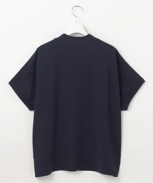 23区 S(ニジュウサンクチイサイサイズ)の「【洗える】ストレッチジョーゼット フレンチスリーブ カットソー(Tシャツ/カットソー・レディース・ブラック系/ベージュ系/ネイビー系・32)」の16枚目の写真