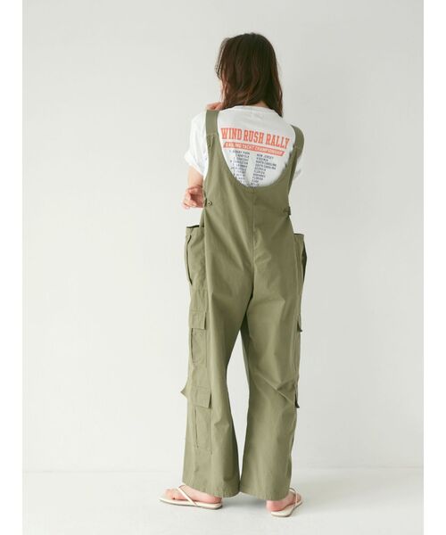 Ungrid（アングリッド）の「ミリタリーサロペット（サロペット/オーバーオール・レディース・ベージュ/カーキ・FREE）」の20枚目の写真