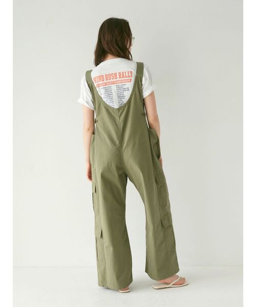 Ungrid（アングリッド）の「ミリタリーサロペット（サロペット/オーバーオール・レディース・ベージュ/カーキ・FREE）」の21枚目の写真