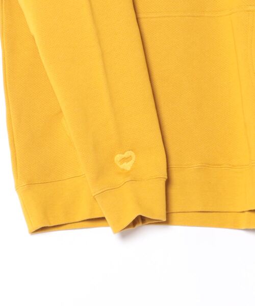 BANKS（バンクス）の「HOODIE/BANKS(バンクス)ワンポイントアクセントベーシックデザインプルオーバーフーディ（パーカー・メンズ・マスタード・LARGE/MEDIUM/X-LARGE）」の3枚目の写真