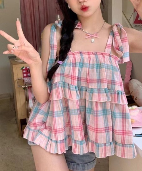 セール】新色展開/ストライプ キャミソール（キャミソール）｜GEMEDA