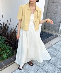 KBF | カップインギャザーキャミワンピース(ワンピース)