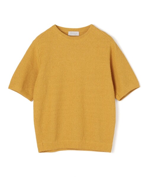 TOMORROWLAND (トゥモローランド)の「TOMORROWLAND TRICOT コットンリネン クルーネックプルオーバー(ニット/セーター・メンズ・イエロー/ダークブルー/ホワイト/グリーン/ブラック/グレー・L/S/M)」の6枚目の写真