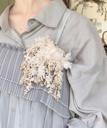 m.soeur　ヤマイモリースブローチ ヤマイモヅルのブローチ＊silver – m.soeur