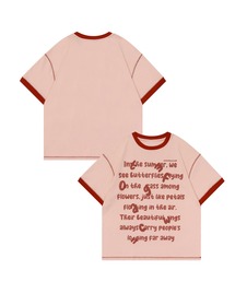 【HOOK】for girls　ステッチリンガーTEE (SS)